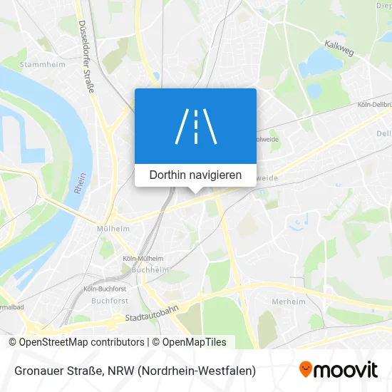 Gronauer Straße Karte