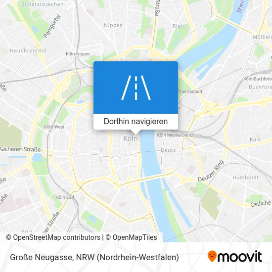 Große Neugasse Karte