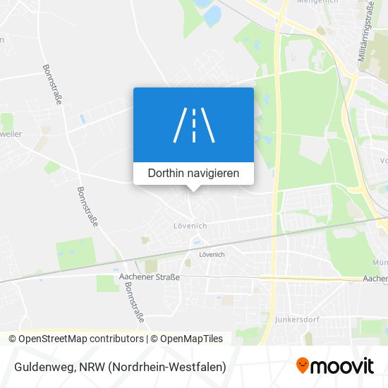 Guldenweg Karte