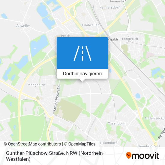 Gunther-Plüschow-Straße Karte
