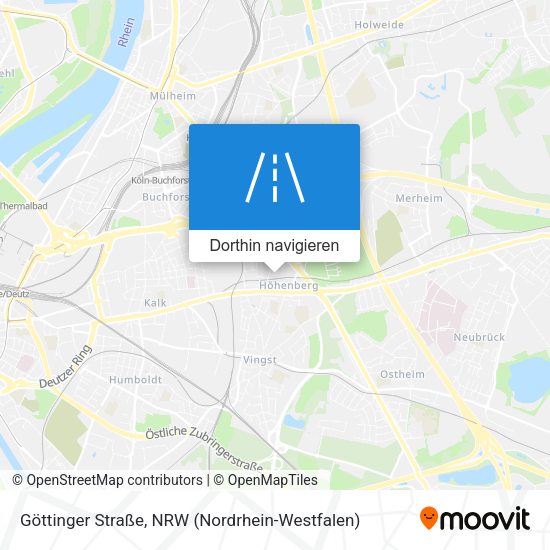 Göttinger Straße Karte