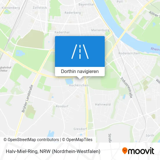 Halv-Miel-Ring Karte