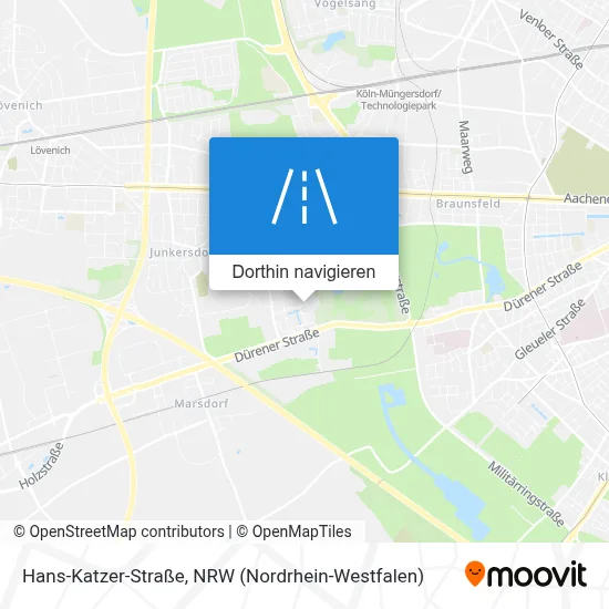 Hans-Katzer-Straße Karte