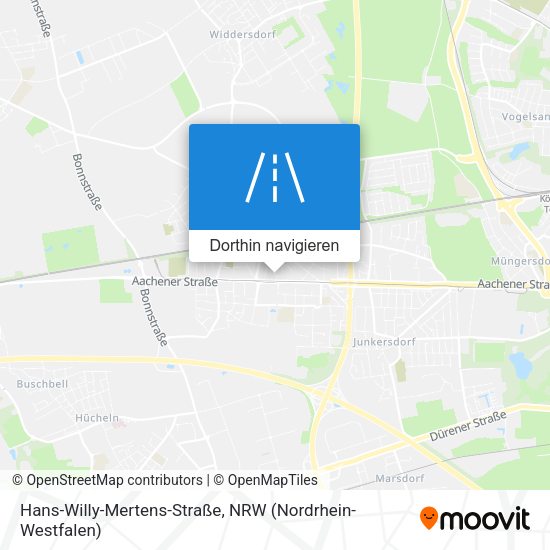 Hans-Willy-Mertens-Straße Karte
