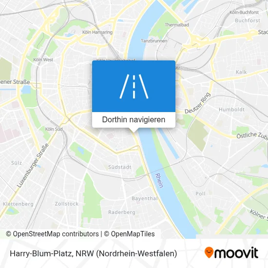 Harry-Blum-Platz Karte