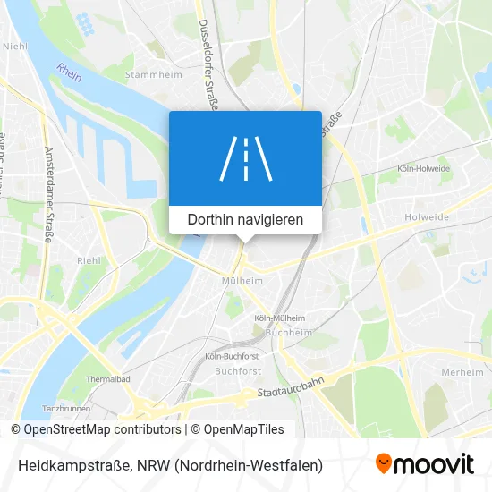 Heidkampstraße Karte