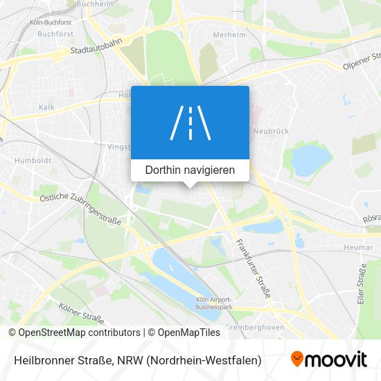 Heilbronner Straße Karte