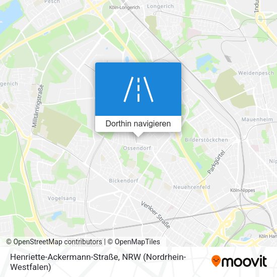 Henriette-Ackermann-Straße Karte