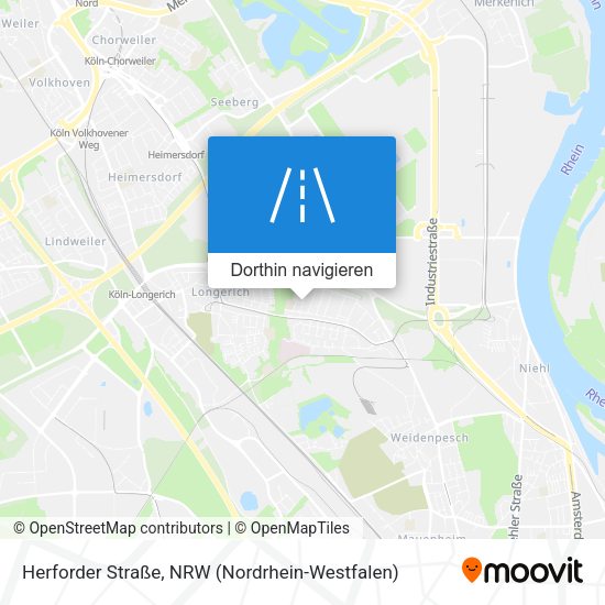 Herforder Straße Karte
