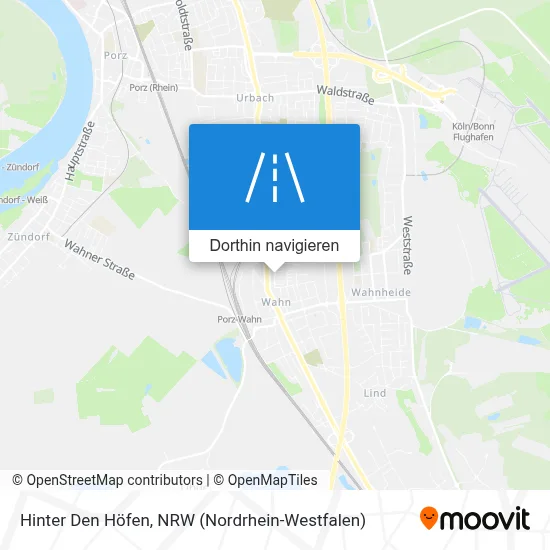 Hinter Den Höfen Karte