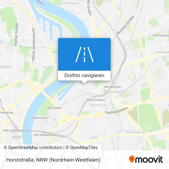 Horststraße Karte