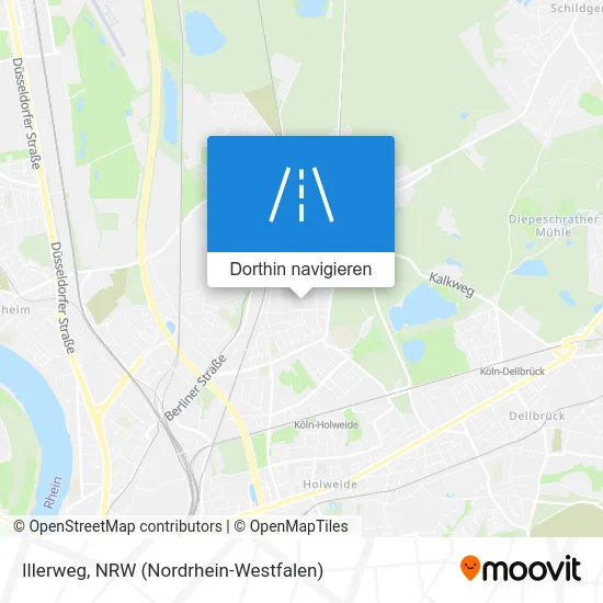 Illerweg Karte