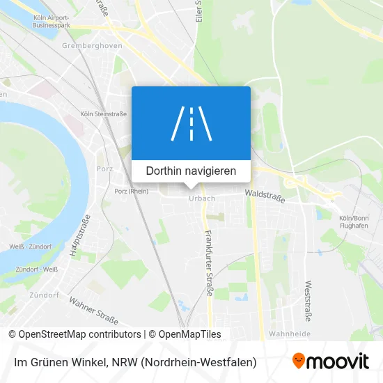 Im Grünen Winkel Karte