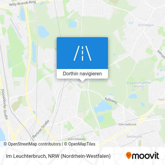 Im Leuchterbruch Karte