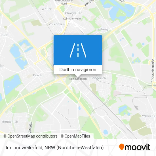 Im Lindweilerfeld Karte