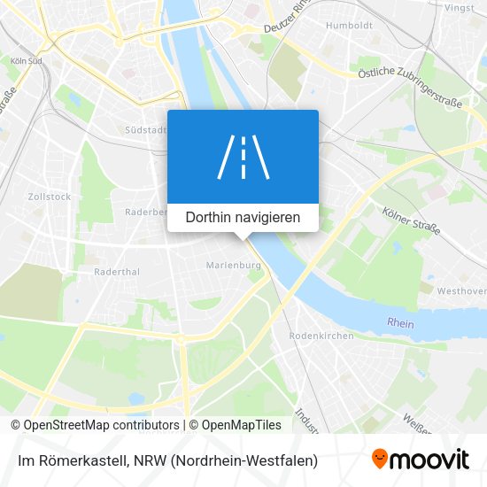 Im Römerkastell Karte