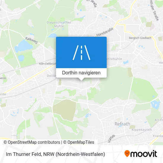 Im Thurner Feld Karte