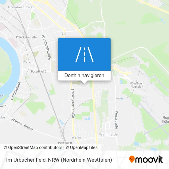 Im Urbacher Feld Karte