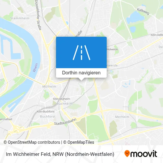 Im Wichheimer Feld Karte