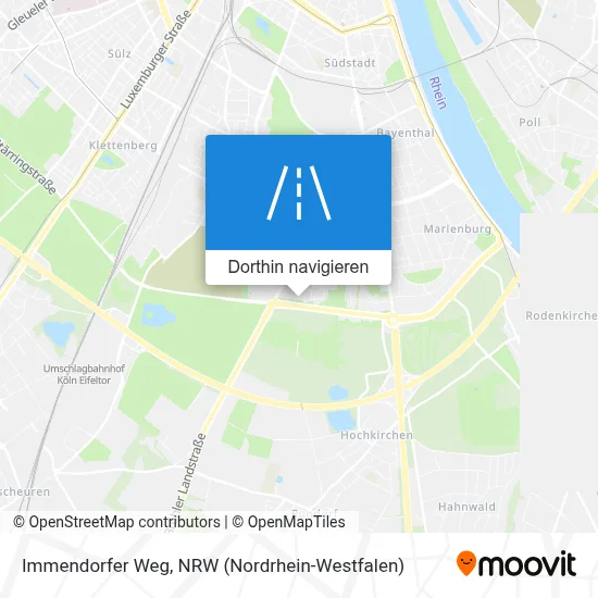 Immendorfer Weg Karte