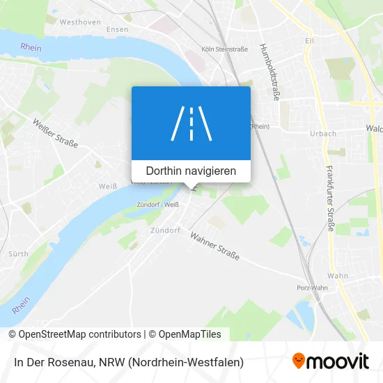 In Der Rosenau Karte