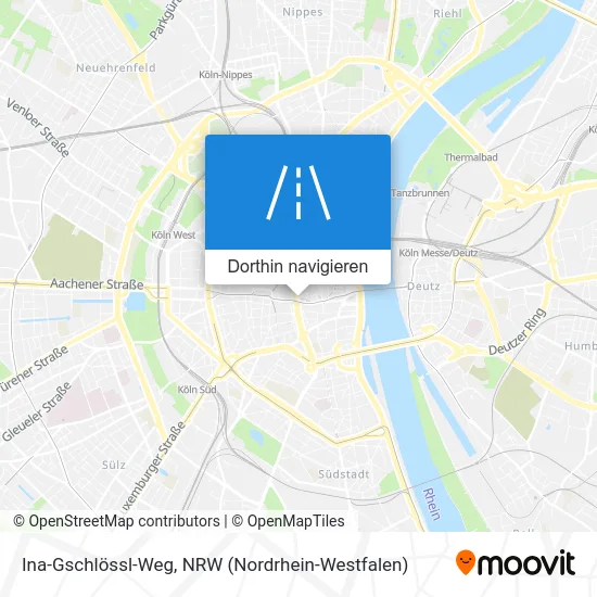 Ina-Gschlössl-Weg Karte