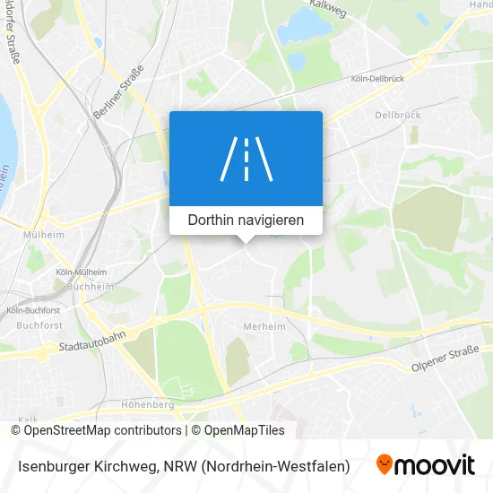 Isenburger Kirchweg Karte