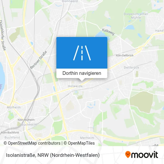 Isolanistraße Karte