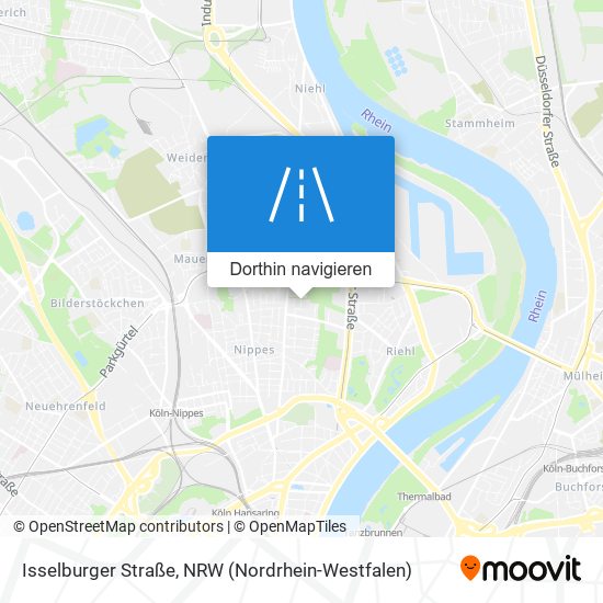Isselburger Straße Karte