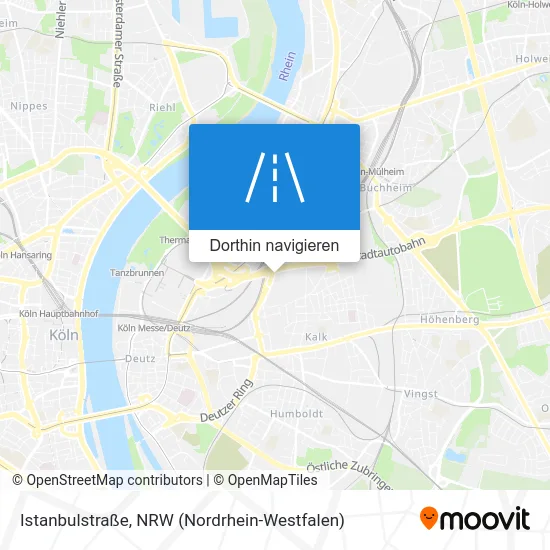 Istanbulstraße Karte