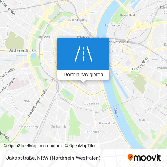 Jakobstraße Karte
