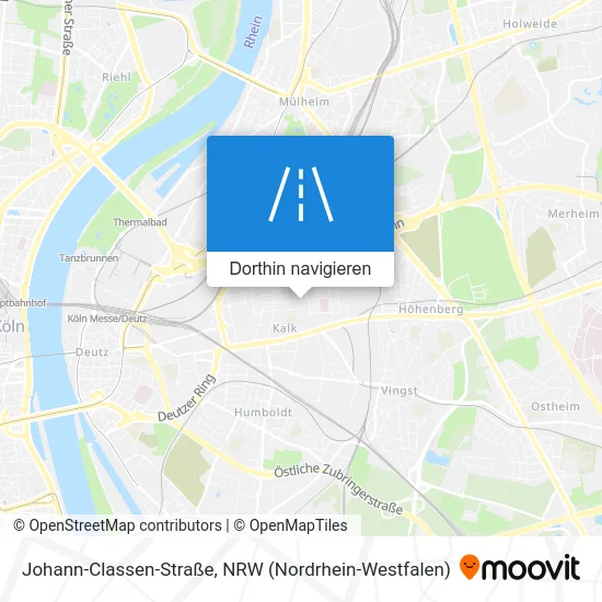 Johann-Classen-Straße Karte