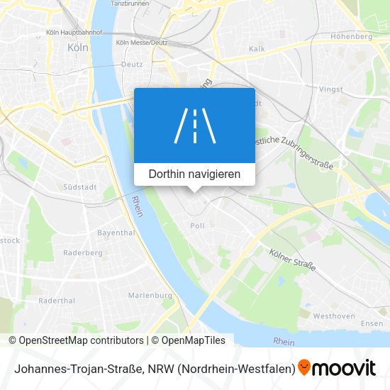 Johannes-Trojan-Straße Karte