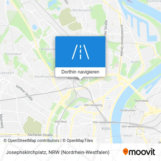 Josephskirchplatz Karte