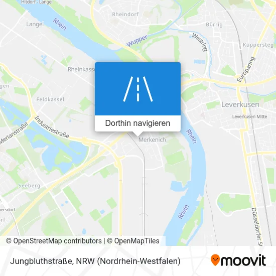 Jungbluthstraße Karte