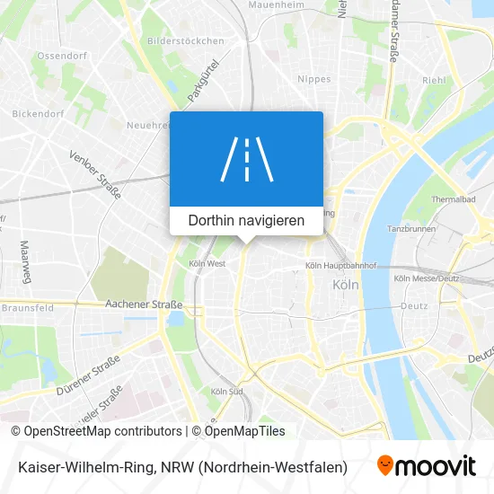 Kaiser-Wilhelm-Ring Karte