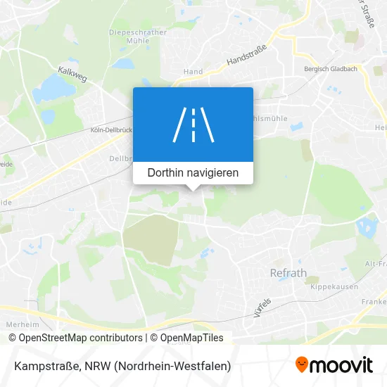 Kampstraße Karte