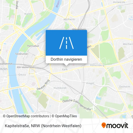 Kapitelstraße Karte