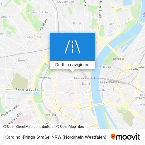 Kardinal-Frings-Straße Karte