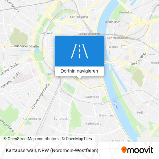 Kartäuserwall Karte