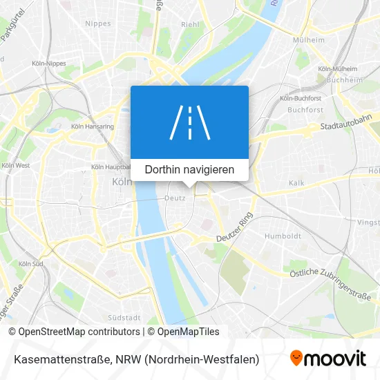 Kasemattenstraße Karte