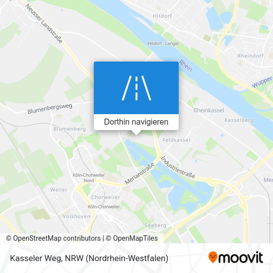 Kasseler Weg Karte