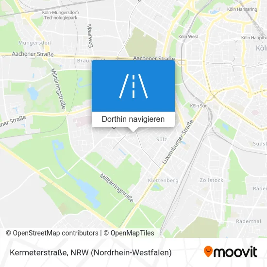 Kermeterstraße Karte