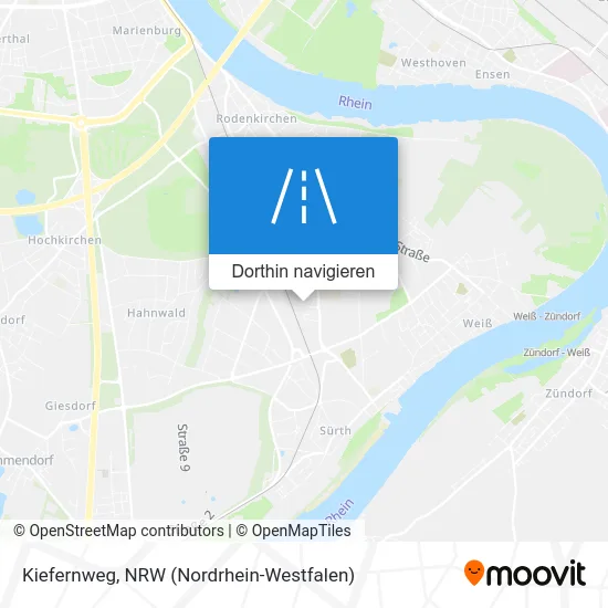 Kiefernweg Karte
