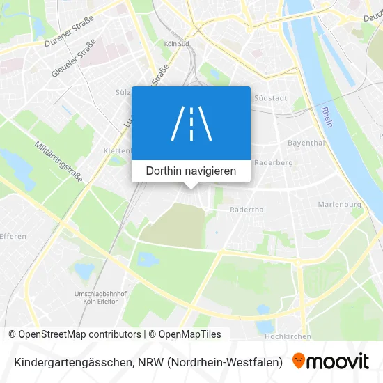 Kindergartengässchen Karte