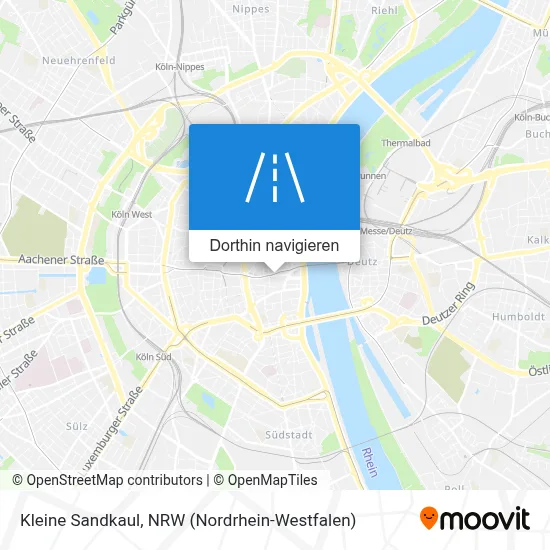Kleine Sandkaul Karte