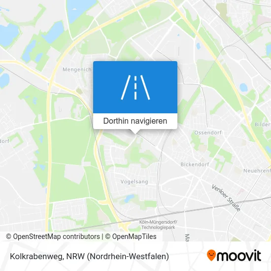Kolkrabenweg Karte