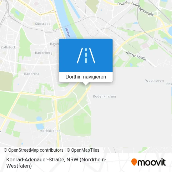 Konrad-Adenauer-Straße Karte