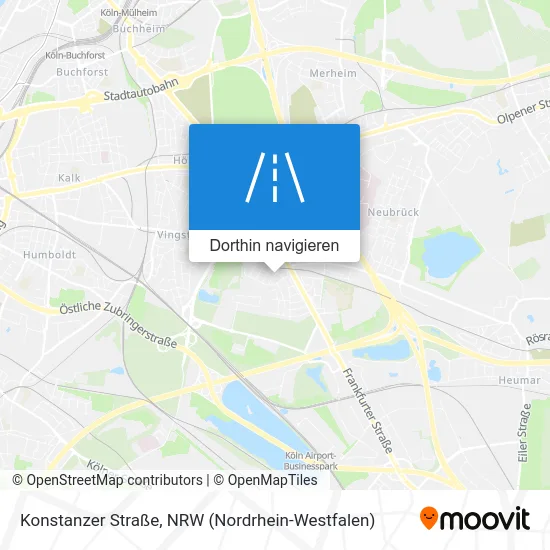 Konstanzer Straße Karte