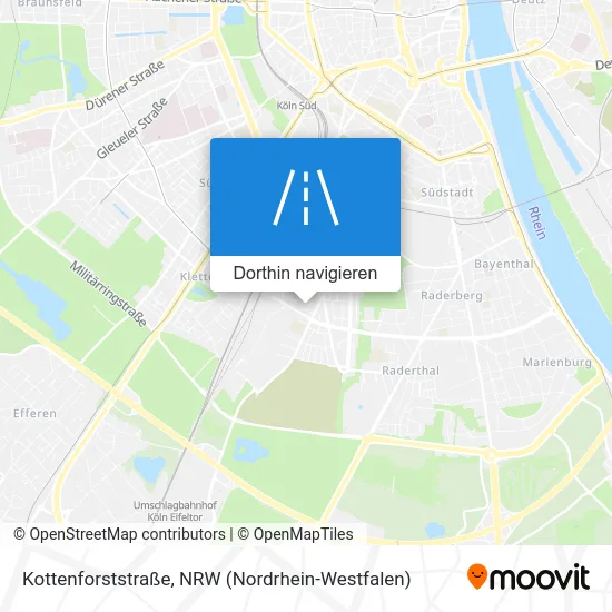 Kottenforststraße Karte